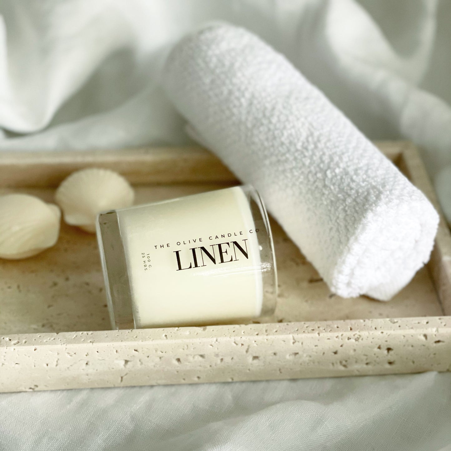 Linen Candle